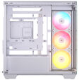 Corsair 2800X RS-R ARGB PC Case, Mini Case, mATX, Tempered Glass - including 3x 120mm Fans, White image number null
