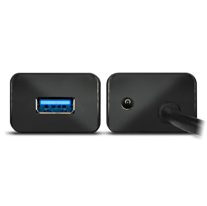 AXAGON HUE-SA7BP USB-A-Hub, 7x USB 3.0, 1x Micro-USB - 400 mm Cable, Power Supply image number 5