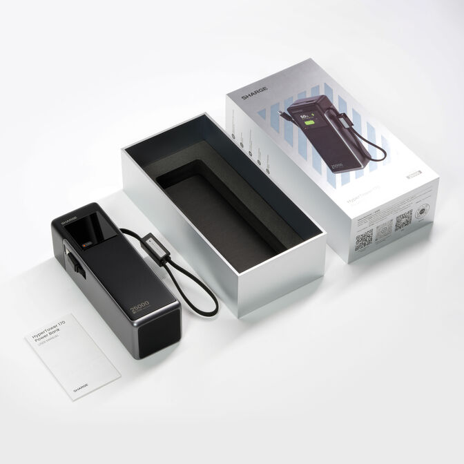 SHARGE HyperTower Powerbank 170 25 000 mah  - Black image number 14