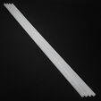 Alphacool Eisrohr 13/10mm Hard-Tube Acryl (PMMA) - satin, 80cm (4er-Set) image number null