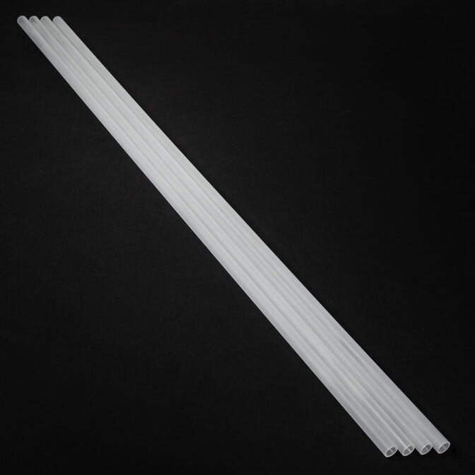 Alphacool Eisrohr 13/10mm Hard-Tube Acryl (PMMA) - satin, 80cm (4er-Set) image number 0