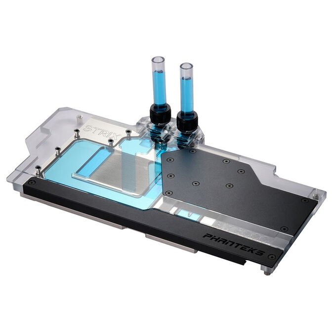 PHANTEKS Glacier G6000 STRIX GPU Water Block, ASUS RX 6800/6900 Strix/TUF, D-RGB - schwarz image number 1
