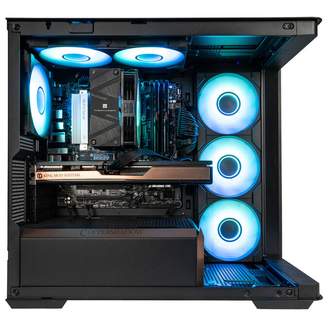 Gaming-PC CopperShadow, AMD Ryzen 5 7600X, GeForce RTX 5060 Ti 16GB, 32GB DDR5-RAM - King Deal image number 2