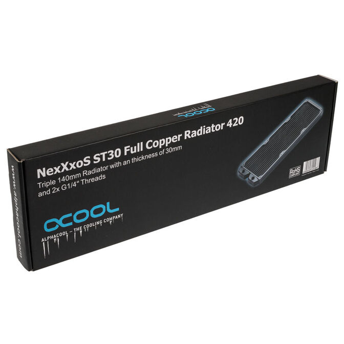 Alphacool NexXxoS ST30 Full Copper 420mm Radiator image number 5