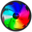 Akasa Vegas Chroma AM CPU-K&uuml;hler, AMD, RGB - 120 mm image number null