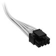 Corsair Cable Set, Type 4, DC Cable Pro Kit, individually sleeved - white image number null
