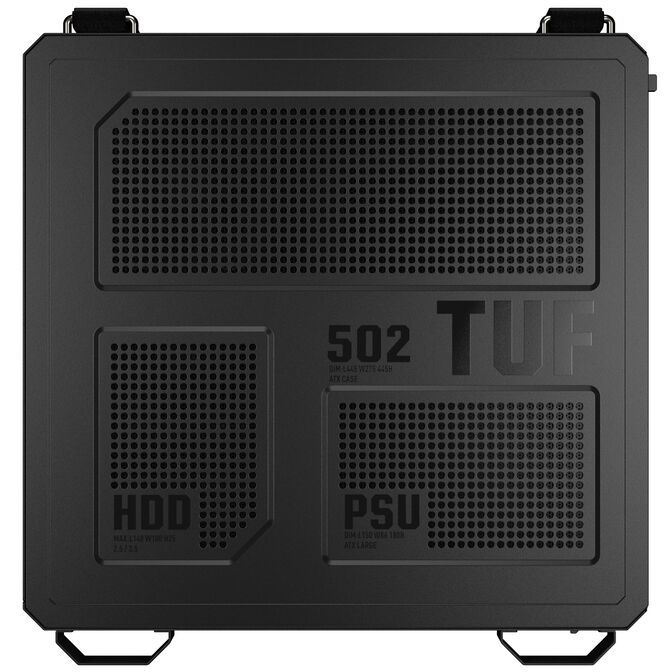 ASUS TUF Gaming GT502 Horizon PC-Geh&auml;use, Midi-Tower, ATX, Tempered Glass - schwarz image number 14