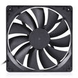 Alphacool Core PWM fan 2,000 RPM - 140 mm - black image number null
