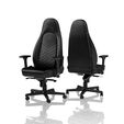 noblechairs ICON Gaming Chair - Black/Black image number null