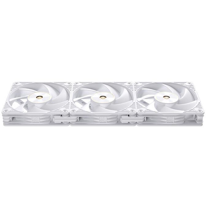 ASUS ProArt PF120 PWM Case Fans, 3,000 RPM, 28 mm - Pack of 3, White image number 3
