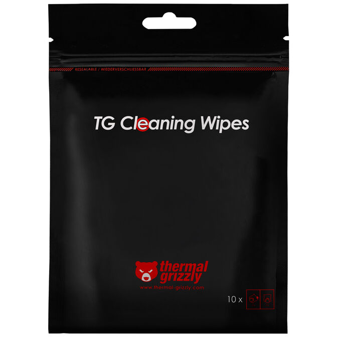 Thermal Grizzly cleaning wipes for CPUs - 10 pcs. image number 5