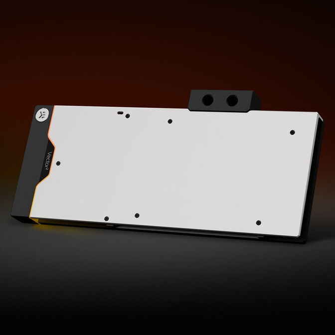 EK Water Blocks EK-Quantum Vector&sup2; Trio RTX 3080/90 Backplate - silber image number 2