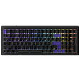 Ducky Cushion 98 Gaming Keyboard, 96%, US Layout, Shush Red Switches &ndash; Matte Black image number null