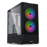 Lian Li LANCOOL 207 PC Geh&auml;use, Midi-Tower, ATX, Tempered Glass - schwarz