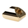 EK Water Blocks EK-Quantum Torque Adapter 90 Degree G1/4 Inch Female to G1/4 Inch Female - gold image number null