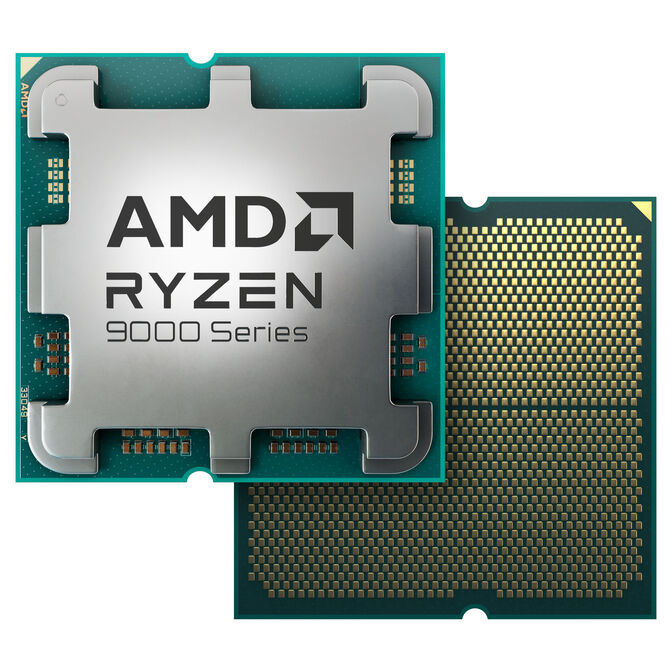 AMD Ryzen 5 9600 CPU, 6 Kerne, 5,2 GHz, AM5 (Zen 5) - boxed, mit K&uuml;hler image number 4