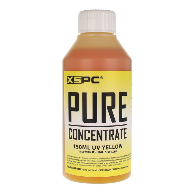 XSPC PURE K&uuml;hlmittelkonzentrat, 150 ml - gelb, UV image number 0