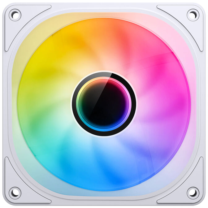 Jonsbo FR-606WR PWM fan, Reverse, RGB - 120mm, white image number 5