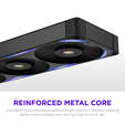 NZXT Performance F360X Einzelrahmenl&uuml;fter, aRGB, LCP-Rahmen - schwarz, 360mm image number null