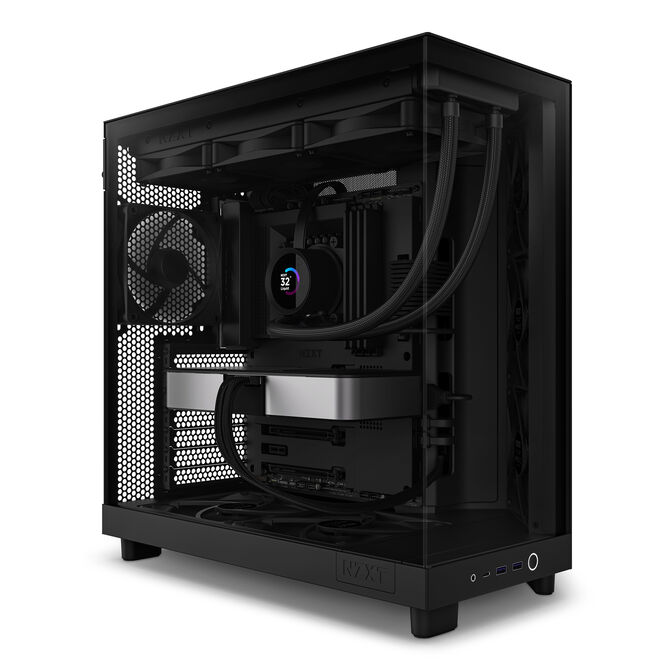 NZXT H6 Flow Mid Tower - Black image number 1