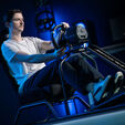 Next Level Racing RC Essential Simulator Cockpit, GT-Sitzposition, SIMAERO-Mesh - schwarz image number null