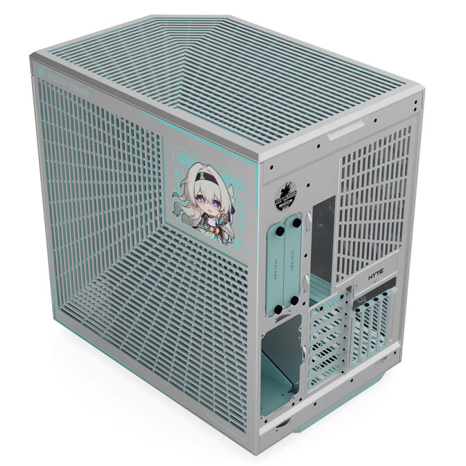 HYTE Y70 Firefly Japan Edition PC-Geh&auml;use, Midi-Tower, E-ATX Tempered Glass  - silber image number 6