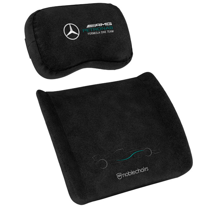 noblechairs Memory Foam Cushion Set - Mercedes-AMG Petronas Formula One Team Edition image number 1