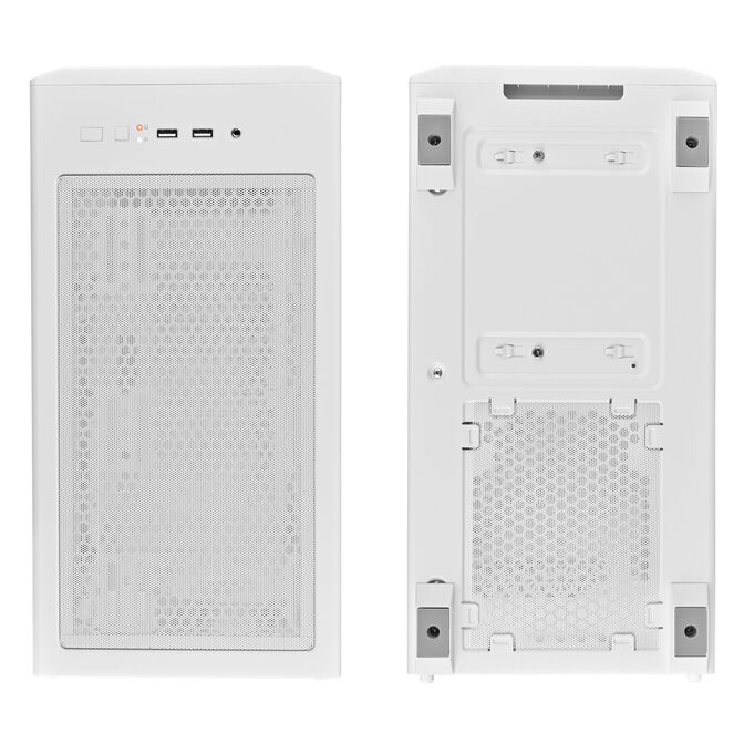 SilverStone FARA 515XR PC-Geh&auml;use, Midi-Tower, ATX, RGB, Tempered Glass - weiss image number 4