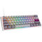 Ducky One 3 Mist Grey Mini Gaming Keyboard, RGB LED - MX-Brown (US)