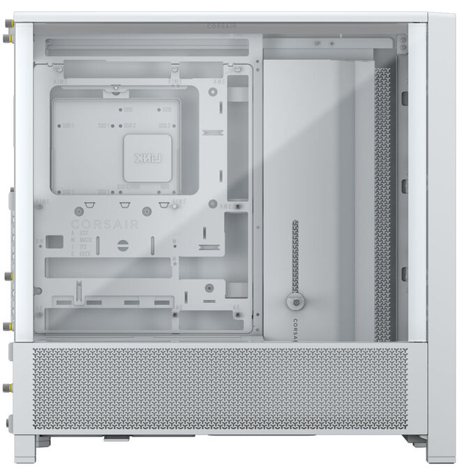 Corsair Frame 4000D PC-Geh&auml;use, Midi-Tower, E-ATX, Tempered Glass - wei&szlig; image number 3