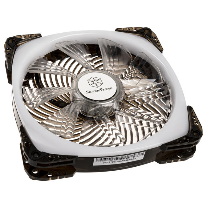 SilverStone SST-AP124-ARGB, RGB L&uuml;fter - 120mm image number 1