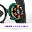 NZXT Performance F360X Einzelrahmenl&uuml;fter, aRGB, LCP-Rahmen - schwarz, 360mm image number null