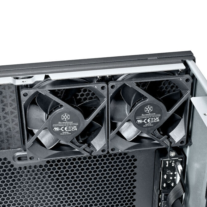 SilverStone RM53-502 Server-Geh&auml;use, Rackmount, SSI-EEB, Mesh - schwarz image number 12