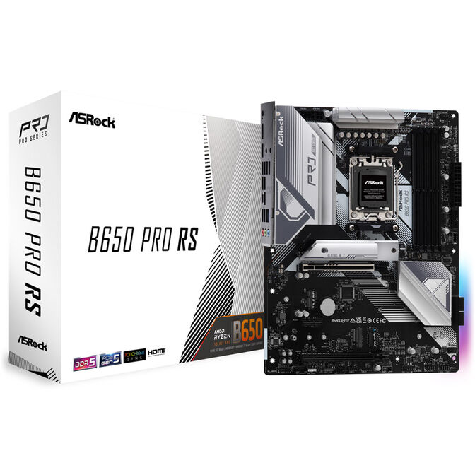 ASRock B650 Pro RS, AMD B650 Mainboard - Sockel AM5, DDR5 image number 0