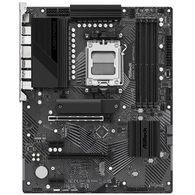 ASRock B650 PG Lightning, AMD B650 Mainboard - Sockel AM5, DDR5 image number 2