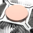 Akasa AK-CC6602HP01 Low Profile CPU-K&uuml;hler - Sockel LGA 1700, 30 mm H&ouml;he image number null