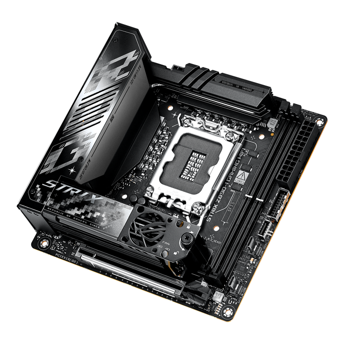 ASUS ROG Strix Z890-I Gaming WiFi motherboard, LGA 1851 socket, Intel Z890, Mini-ITX, DDR5 image number 5