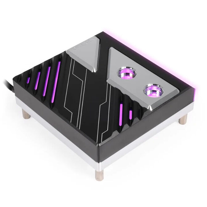 Alphacool Apex 1 CPU cooler, LGA 1700/1851 socket, ARGB - black image number 2