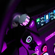 CONSPIT 310 APEX Lenkrad, ARGB, 2,99&rdquo;-Display, Dual-Paddles - schwarz, 310mm image number null
