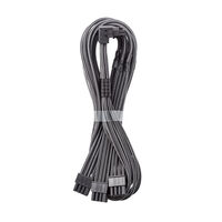 CableMod C-Series Pro Anschlusskabel - Variante B, 90&deg;, 16-Pin zu 3x 8-Pin PCIe, carbon