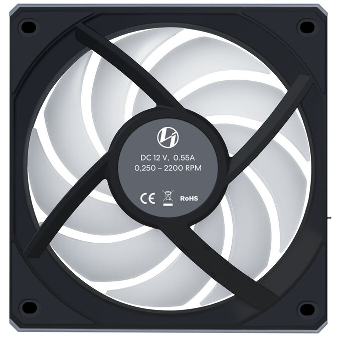 Lian Li UNI FAN CL Wireless Reverse L&uuml;fter, 3er-Pack - 120mm, schwarz image number 4