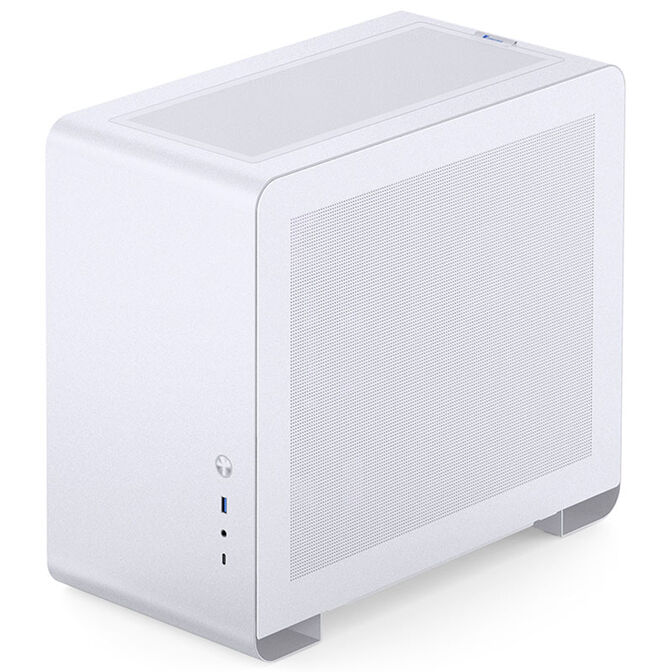 Jonsbo U4 Mini Micro-ATX-Geh&auml;use, Tempered Glass - wei&szlig; image number 2