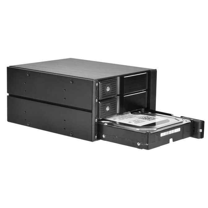 SilverStone SST-FS303-12G Externes 3,5-Zoll-Geh&auml;use, 3-Bay - Schwarz image number 6