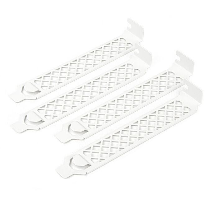 SilverStone SST-Aeroslots2W - PCI slot covers, 4 pieces - white image number 2