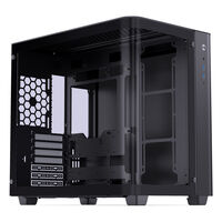 Jonsbo TK-3 Geh&auml;use, Midi-Tower, ATX, Tempered Glass - schwarz