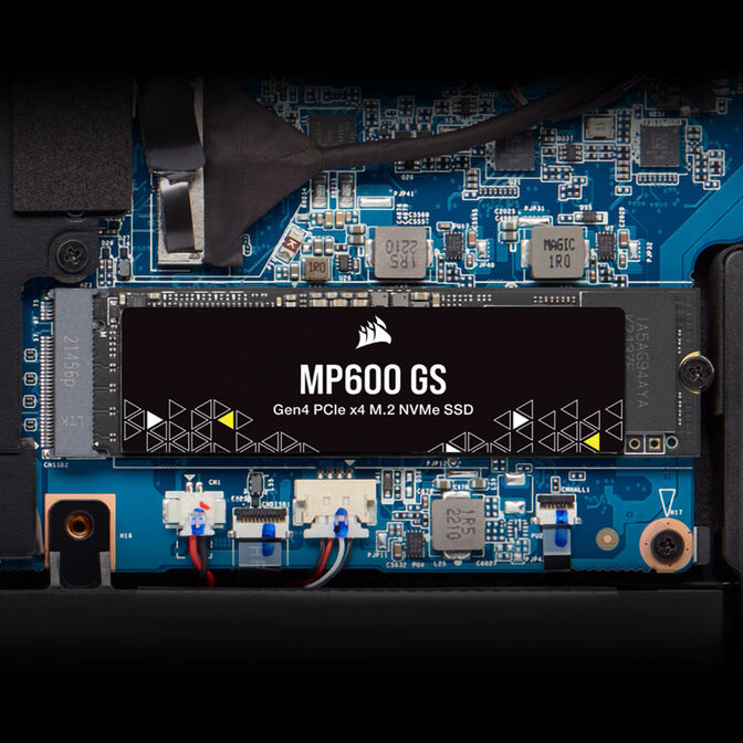 Corsair MP600 GS NVMe SSD, PCIe 4.0 M.2 Typ 2280 - 2 TB image number 9