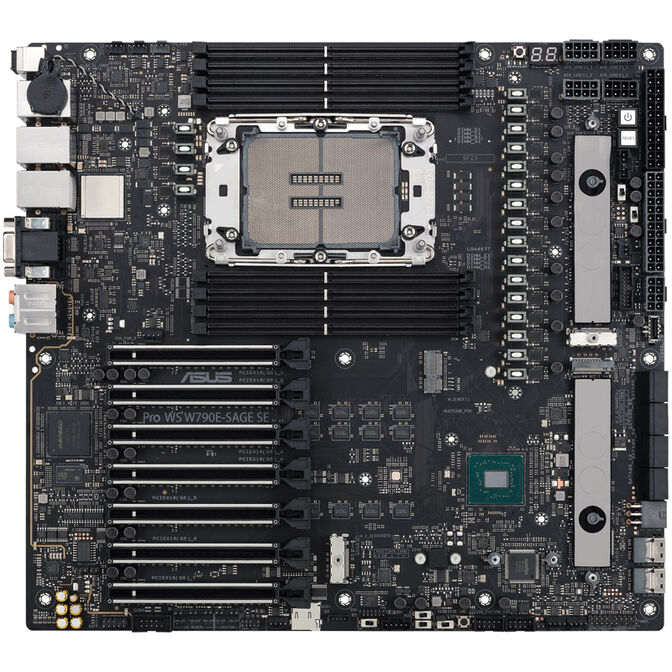 ASUS Pro WS W790E-SAGE SE, Intel W790 Mainboard, Sockel LGA 4677, DDR5 image number 9