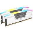 Corsair Vengeance RGB DDR5-6200 RAM, CL36, XMP - 32 GB Dual-Kit, white image number null
