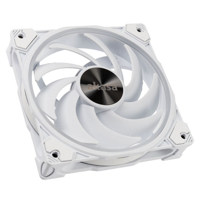 Akasa SOHO AR Addressable-RGB Fan, white - 120mm image number 1