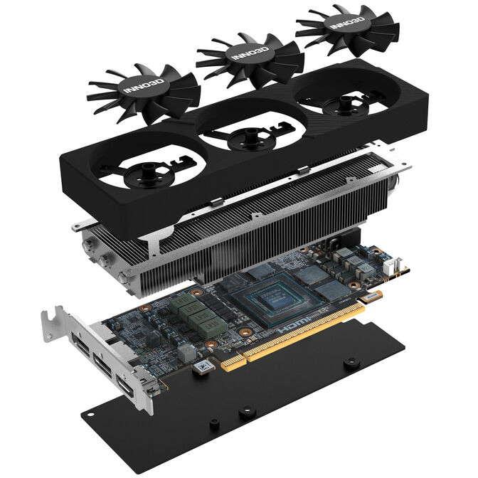 INNO3D GeForce RTX 5060 X3 Low Profile, 8192 MB GDDR7 image number 13